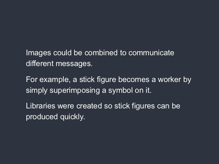 a history of the stick figure