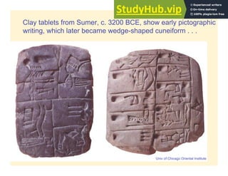 Early Graphite Writing A History Of Writing | PDF