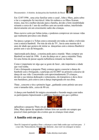 AhistóRia Da Atriz E DançArina Do Bambolê Do Brasil