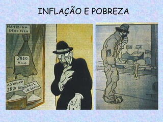 INFLAÇÃO E POBREZA
 