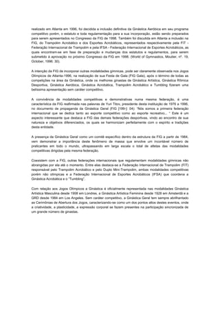 A história da ginástica confunde