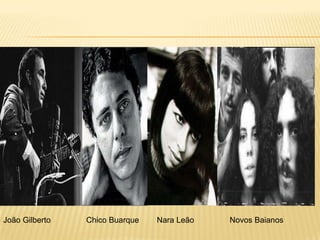            Os “marginais” da mpbJardsMacalé                 Sérgio Sampaio                  Belchior                Itamar Assumpção