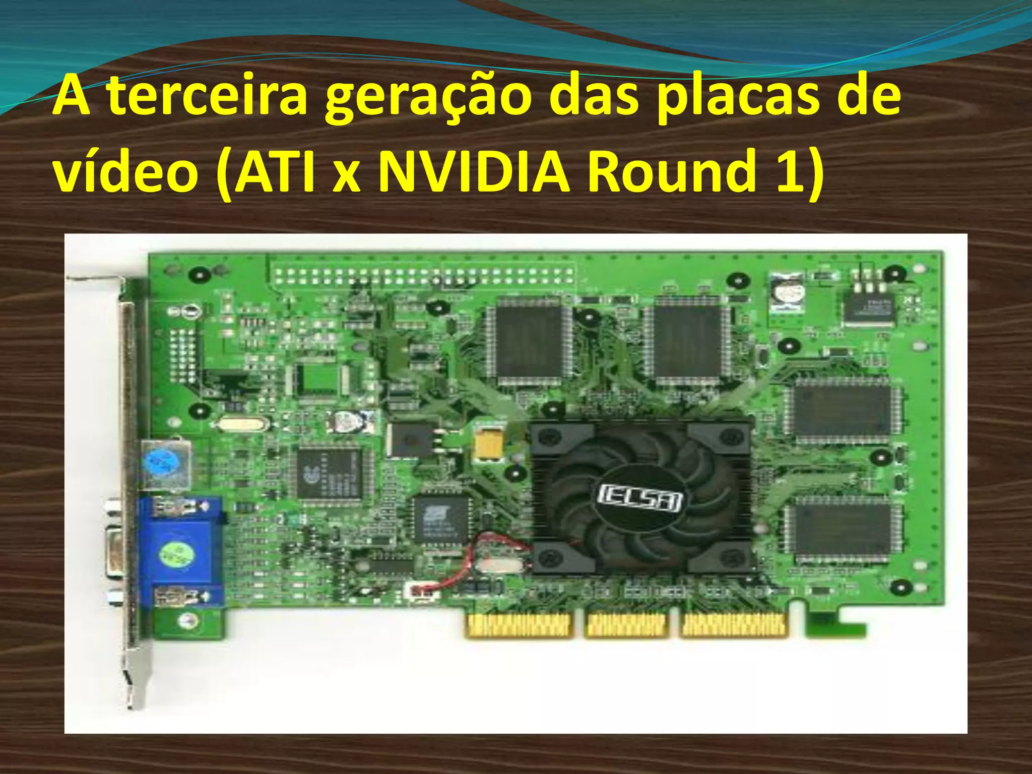A história e evolução das placas de video | PDF