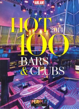 Girders in Ahlan Hot 100 Bars & Clubs - September 2014