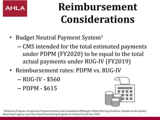 The PPS [Prospective Payment System] to PDPM Pendulum: An Analysis of ...
