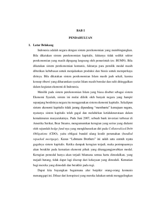 Implikasi Praktek Ekonomi Islam Terhadap Kesejahteraan Masyarakat