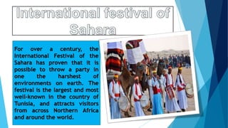 festivals of tunisia | PPT | Free Download