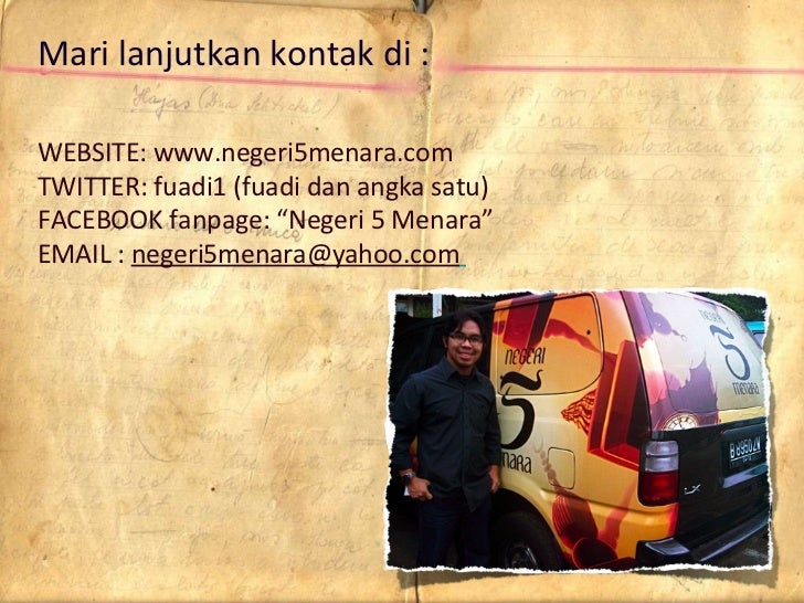 Beasiswa (Ahmad Fuadi)