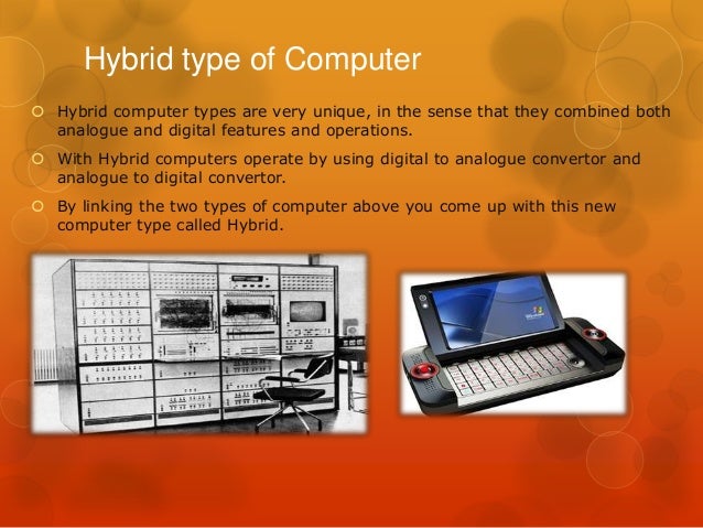 Ahmad sameer types of computer