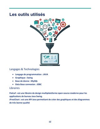 Rapport mini projet JAVA du module Programmation avancée Java | PDF
