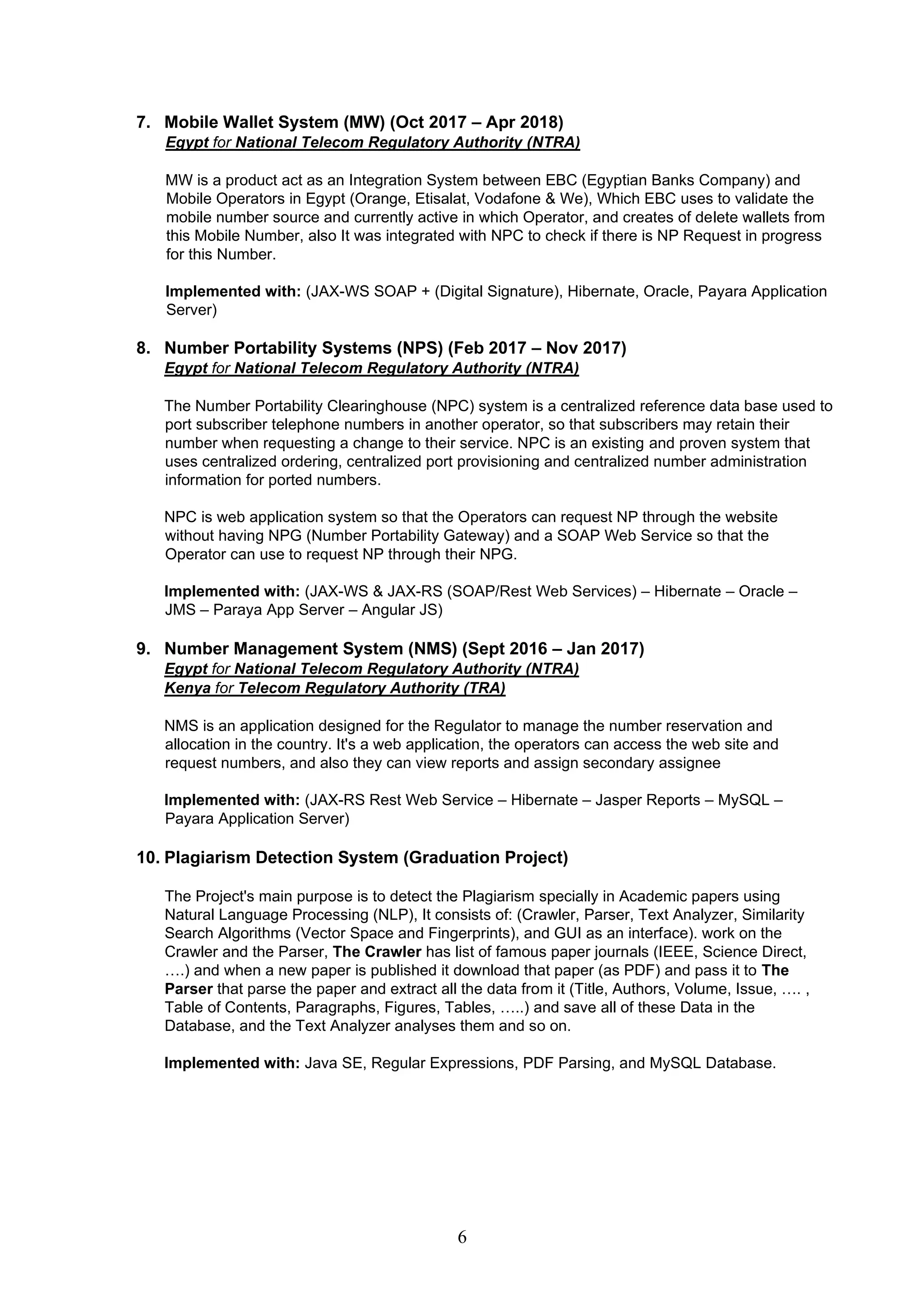 Ahmed Motair CV April 2024 (Senior SW Developer) | PDF