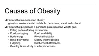The relationship between Obesity and health.pptx
