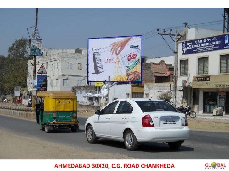Outdoor Advertising Campaigns Ahmedabad, Gujarat. Global Advertisers