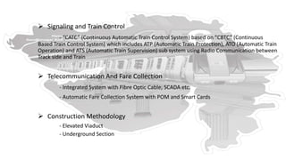 Ahmedabad Metro Project | PPTX