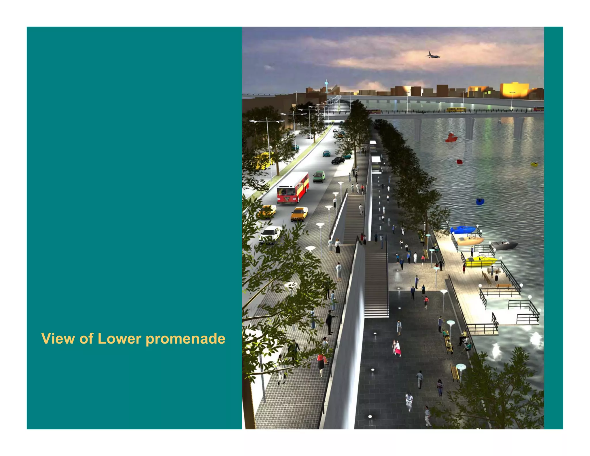 View of Lower promenade
 