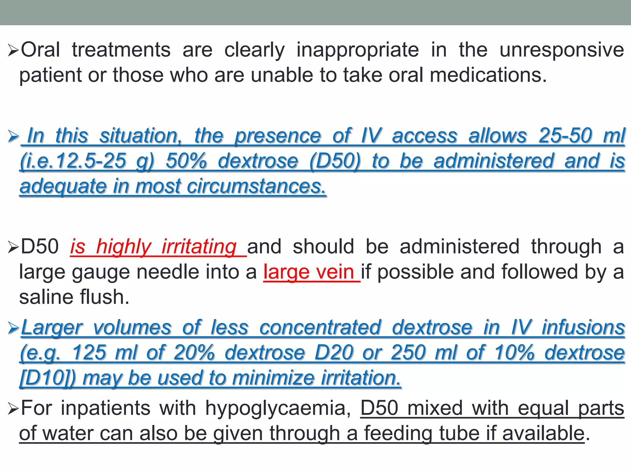 hypoglycemia | PPTX