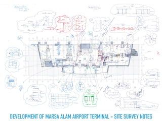 DEVELOPMENT OF MARSA ALAM AIRPORT TERMINAL - SITE SURVEY NOTES
 