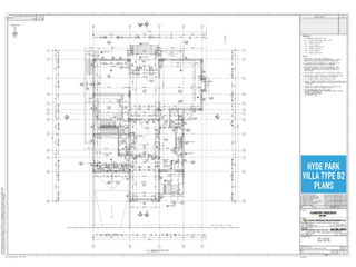 HYDE PARK
VILLA TYPE B2
PLANS
 