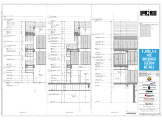 STATE OF QATAR
FLOTILLA &
NOC
BUILDINGS
SECTION
DETAILS
 