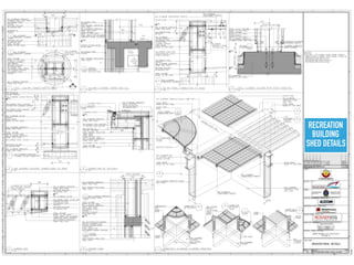 STATE OF QATAR
RECREATION
BUILDING
SHED DETAILS
 