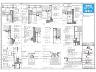 STATE OF QATAR
BUILDING
PARAPETS
DETAILS
 