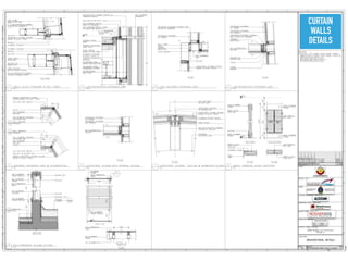 STATE OF QATAR
CURTAIN
WALLS
DETAILS
 