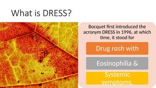 Case presentation, DRESS syndrome in a rheumatoid arthritis patient ...