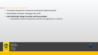 Sustainability - An Industrial and System Engineer Perspective v2.pptx