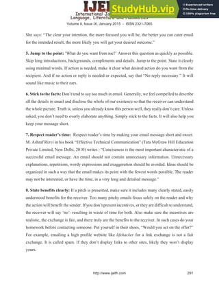 A Holistic Approach To Emailing Etiquettes | PDF