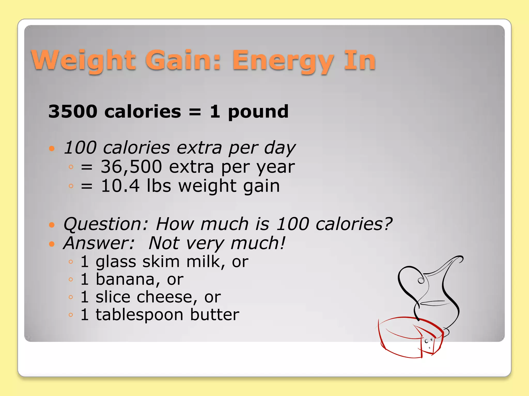 Activity – lack of physical activity.