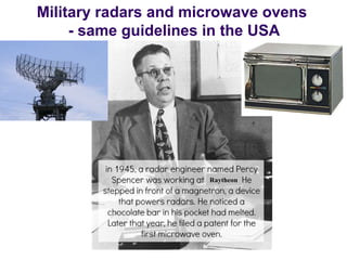 Microwave radiation guidelines and debate during the last 50 years
