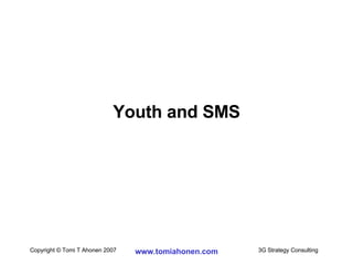 Youth and SMS 
