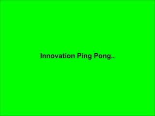 Innovation Ping Pong.. 