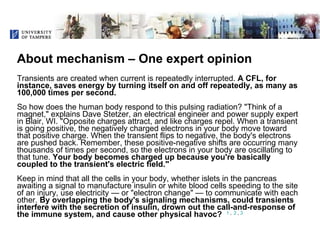 Voltage Transients and Health - Is There a Connection?