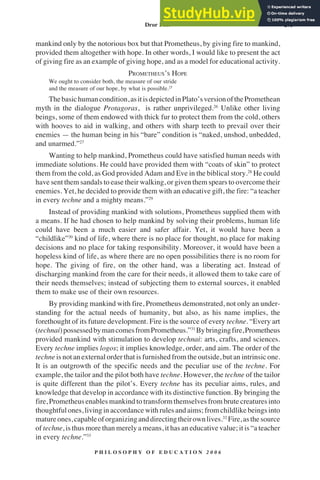 A Hope For Hope The Role Of Hope In Education | PDF
