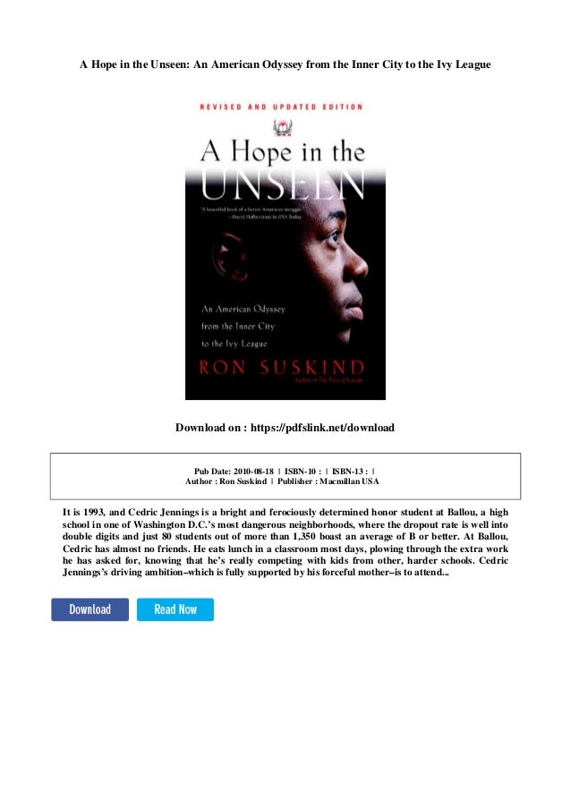 Hope In The Unseen 2025