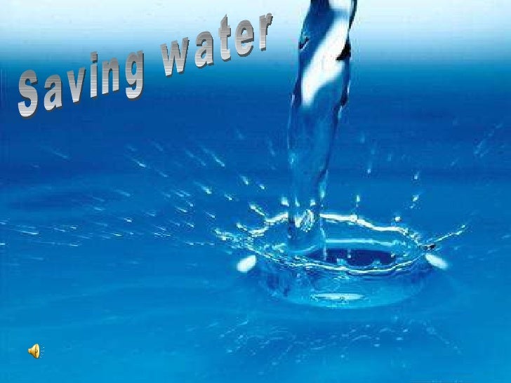 Ahorro agua en ingles