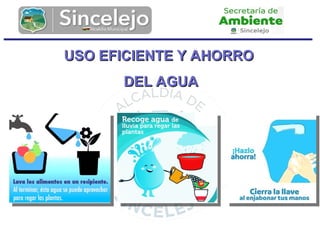 Ahorro de y uso eficiente de agua y energia..ppt