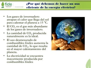 Ahorro y uso eficiente de la energía | PDF