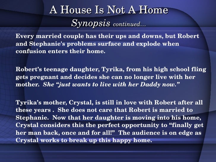 A House Is Not A Home Version 1 3 Minus