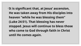 The Biblical Significance and Practice of Prayer in Jesus' Life and ...