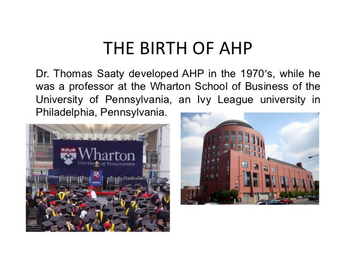 ahp decision ahp decision