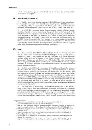 A/HRC/45/36
66
with the investigating agencies, and should not try to leave the country till the
investigations are comple...