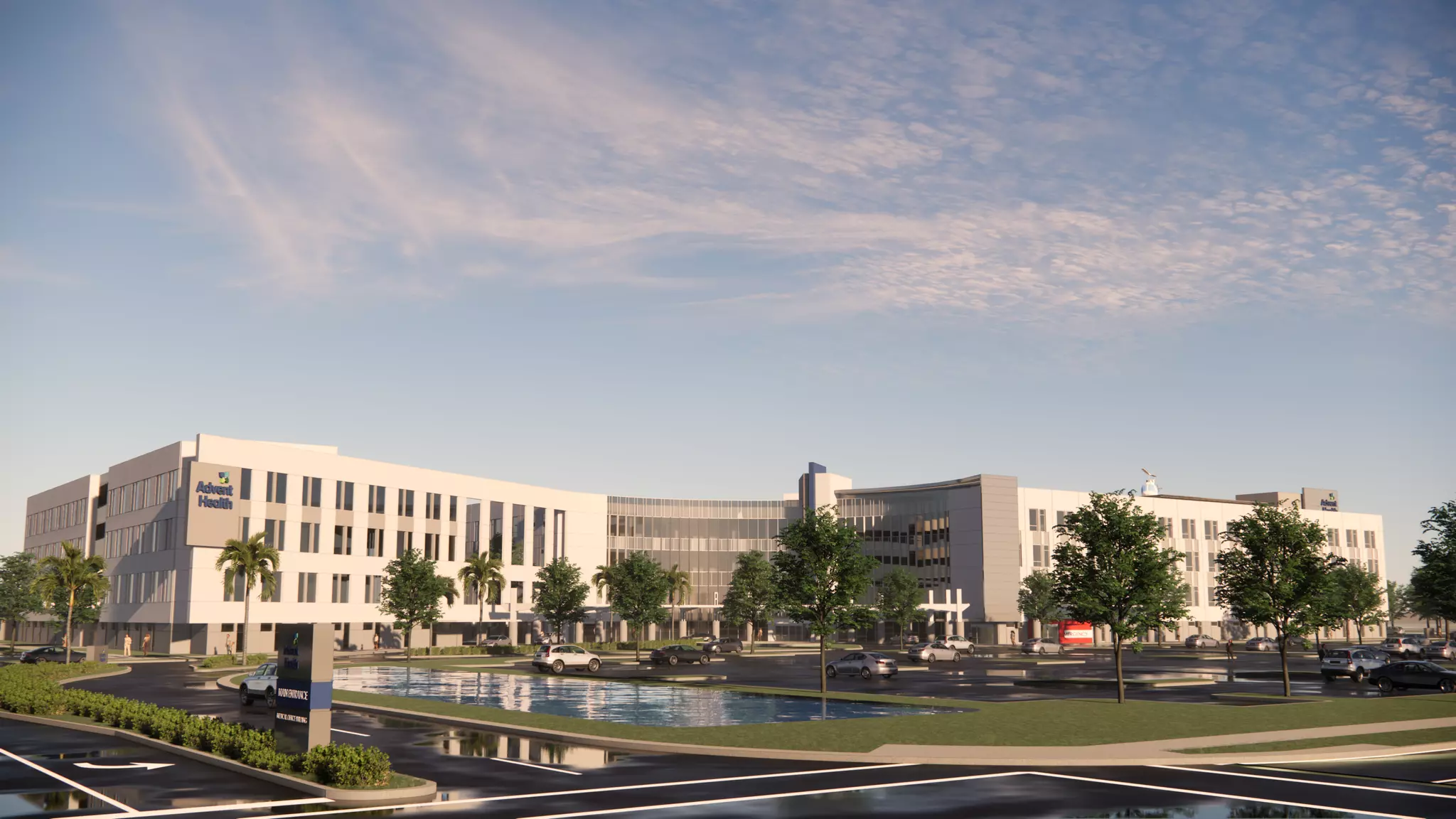 AdventHealth Riverview Exterior Rendering 1 | PPT