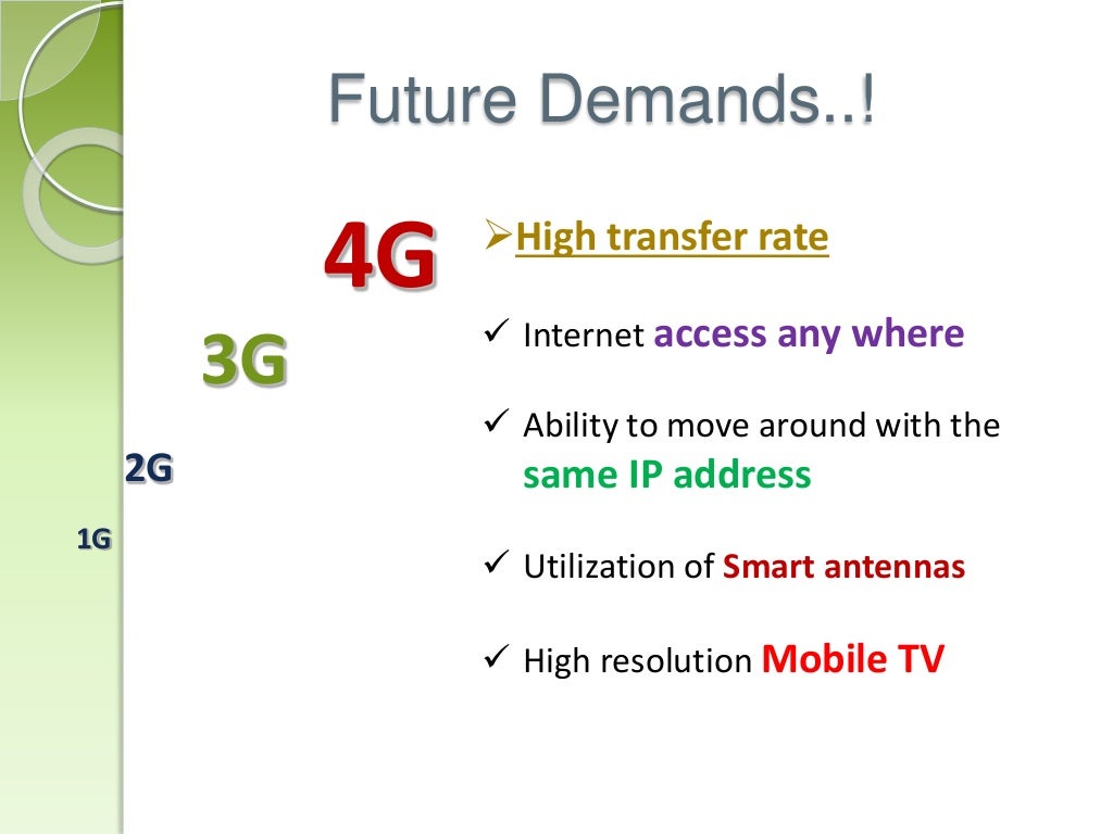 Introduction to 4g technology image
