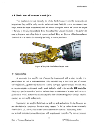 BIONIC HAND | PDF