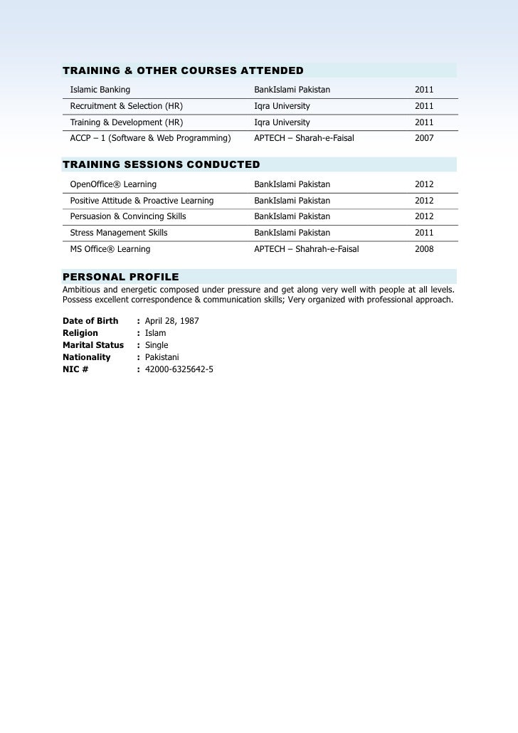 hr professional resumes