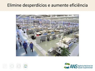 Elimine desperdícios e aumente eficiência
 