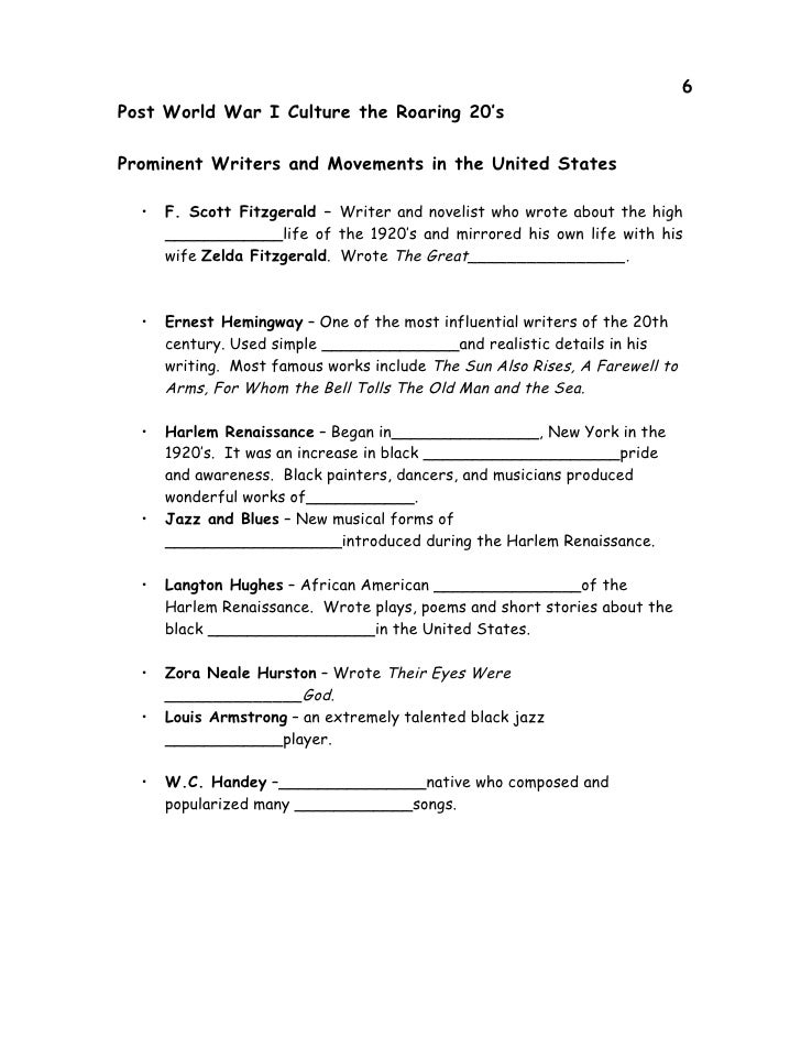 AHSGE Social Studies chapter 8 Student notes