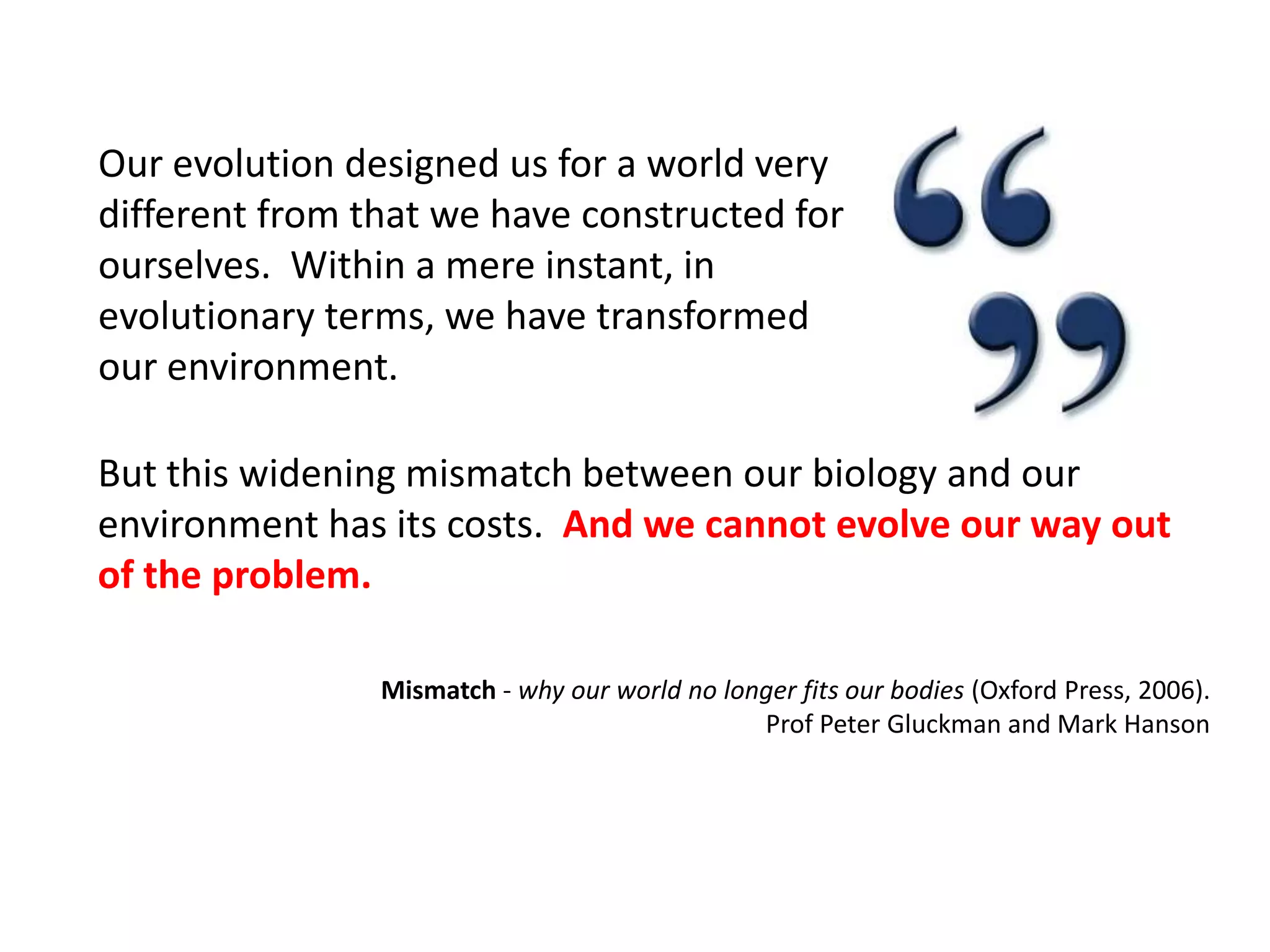 Dr Emily Deans: What Causes Mental Illness?Genes+ Stress+ DietChanges to our modern, industrial, nutrient-poor diets have reduced our resiliency to stress